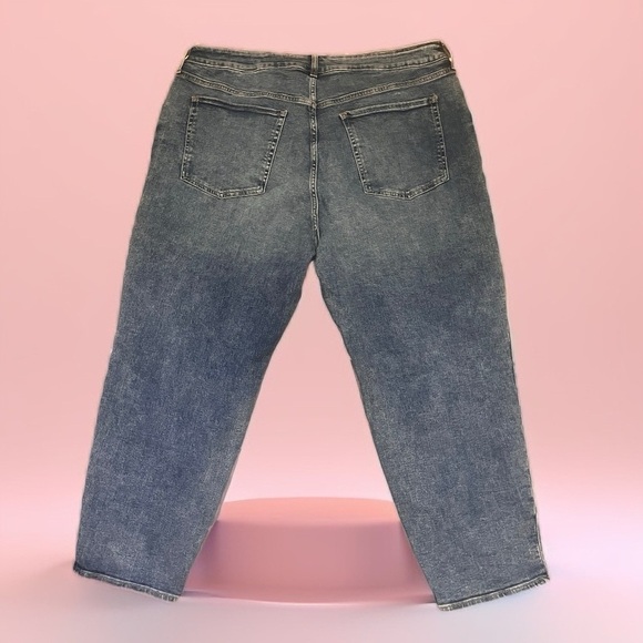 Size 22 Old Navy OG Straight High Rise Extra Stretch Ankle Jeans Plus Size NWT - Picture 2 of 5